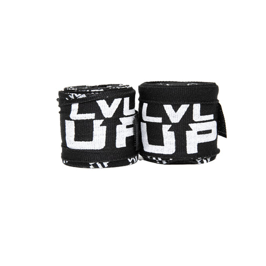 LVL UP HANDWRAPS BLACK