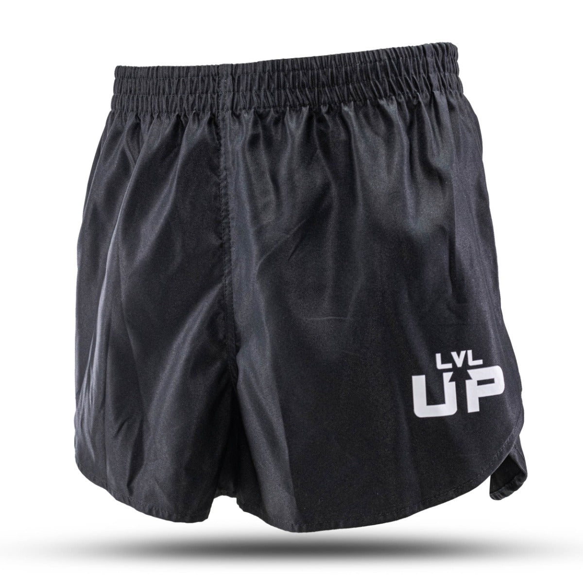 LVL UP Muay Thai Trunks - HYBRID BLACK